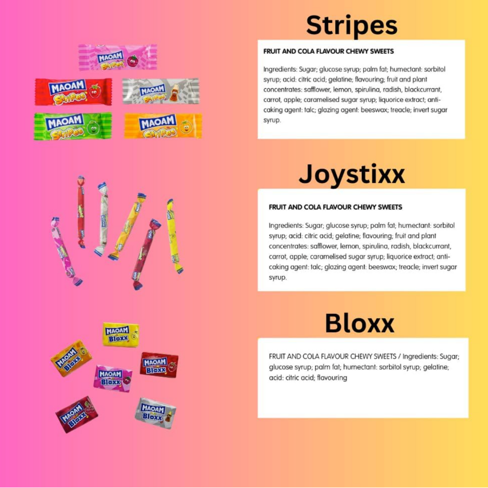 Maoam Chewy Sweets Letterbox Gift Box - Image 2